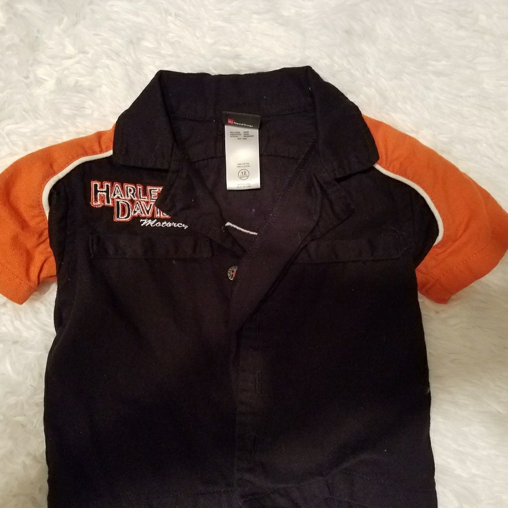 Baby Harley Davidson shirt